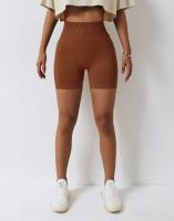 Shorts de Cintura Alta para Mujer en Verano Color Caramelo Ideal para Entrenamiento en Gimnasio y Yoga - details 16