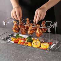 Plancha Rectangular plana para cocinar, accesorio para parrilla de Camping, con 2 asas - details 4