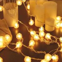 Luz de Bola de Cristal Cálida Blanca Luz Colgante de Hada para Bodas, Fiestas, Aniversario, Día de San Valentín - details 18