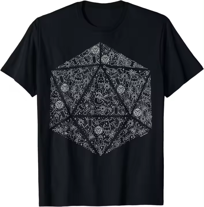 Camiseta de Dungeons & Dragons Celestial D20 - 1