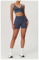Pantalones de Yoga sin Costuras de Cintura Alta Secado Rápido para Verano - details 12