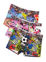 Pack de 3 Bóxer Hombre Estampado Graffiti - Diseño Urbano Moderno y Tejido Ultra Suave para Jóvenes - details 0