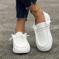 Zapatos vulcanizados informales para mujer, mocasines cómodos sin cordones para deportes al aire libre, 2024 - details 5
