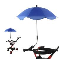 360 °   Paraguas plegable para cochecito de bebé, sombrilla ajustable, sombrilla para cochecito de bebé, protección solar UV para exteriores, toldo para cochecito de bebé - details 11