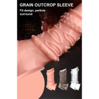 Leten Extender para hombres, anillo de manga de ampliación reutilizable, retardante de eyaculación, juguete sexual para adultos, productos íntimos - details 16