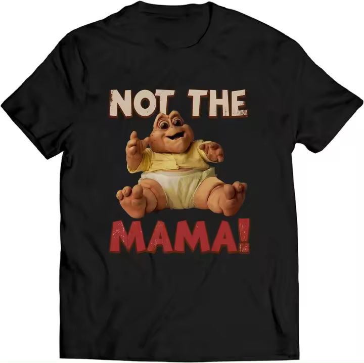 Camiseta Negra para Hombres KAYJAE Estilo Vintage de los 90s con Dinosaurios - 1