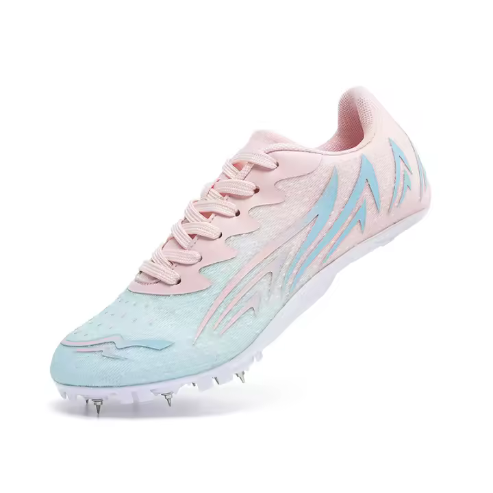 Zapatos profesionales de pista y campo para hombres, mujeres y niños, zapatillas transpirables para carreras, salto, Sprint, correr - 1