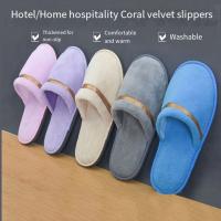 Zapatillas todo incluido para hombre y mujer, zapatillas desechables para Hotel, hospitalidad, viajes, cómodas sandalias deslizantes transpirables multicolores - details 31