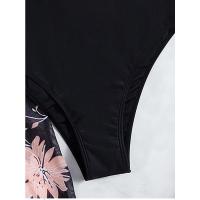 Conjunto de Bikini de 3 piezas para mujer, traje de baño largo estampado, ropa de playa, moda de verano, 2023 - details 6