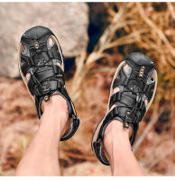 Nuevo Sandalias deportivas grandes de cuero para hombre, verano 2022 - details 17