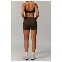 Sujetador deportivo de secado rápido de alta elasticidad para mujer, ropa deportiva ajustada, correa de hombro ajustable, Yoga, Fitness - details 10