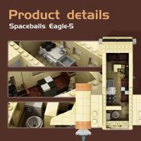 Juego de bloques de construcción de coche para mayores de 12 años, juguete de construcción coleccionable, ladrillos de construcción creativos, Eagle-5 - details 2