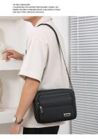 Bolso cruzado para hombre, bolso de hombro individual estilo viajero de gran capacidad, bolsos cruzados de ocio a la moda para hombre - details 18