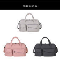 Bolsa de lona deportiva para Yoga, bolsa de gimnasio en seco y húmedo con mochila escolar, bolso de viaje, senderismo al aire libre, Camping, equipaje, mochila escolar - details 11