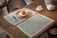 Estuche Geométrico Nórdico Jacquard Elegante para Decoración de Fiesta en Casa - details 7