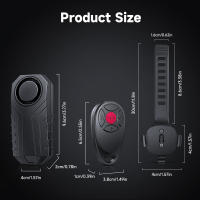 WSDCAM Alarma Antirrobo para Bicicleta Inalámbrica Impermeable, Sensor de Movimiento, Kit de Alarma para Bicicletas y Scooters Eléctricos - details 9