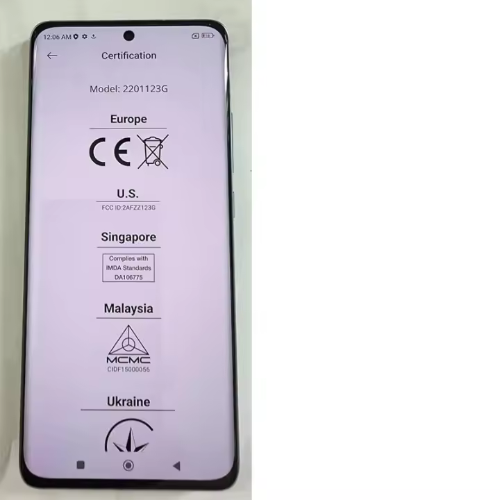 Xiaomi 12 Lite 5G 4G LTE (256GB 8GB) Versión Global Desbloqueado 6.55" 108MP Triple Cámara (SOLO Tmobile Mint Tello Mercado USA) + - 1