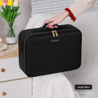 Bolsa de maquillaje LED inteligente con espejo para mujer, estuche de cosméticos de viaje profesional de cuero PU, impermeable, de gran capacidad, nuevo - details 7