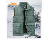 Otoño Invierno hombres cálido Pan moda hombres engrosamiento chalecos innovadores chaquetas sin mangas ropa - details 1