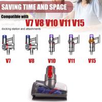 Mini cabezal de cepillo motorizado antienredos para Dyson V7 V8 V10 V11 V15, accesorios para aspiradora, cepillo para ácaros para sofás, camas, asientos de coche - details 1