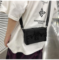 Versión coreana personalizada de estilo extranjero bolso de caja de cómic bidimensional bandolera de hombro calle unisex coreano de moda versátil - details 10