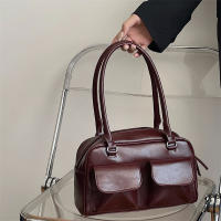 Bolso de axila Niche para mujer 2025 Nuevo bolso de mano retro simple de gran capacidad para ir al trabajo, bolso de hombro versátil de moda - details 9