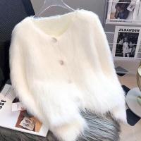Elegante Cardigan de Punto Coreano Suéter Casual de Moda para Mujeres en Otoño - details 2