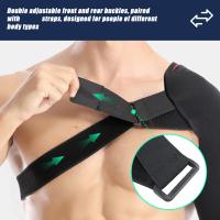 Soporte de Hombro Compresivo Tela Transpirable, Absorción de Choques, Alivio del Dolor de Hombros, Soporte Todo el Día - details 4