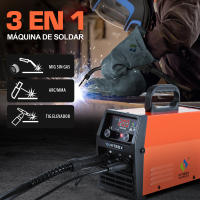 Máquina de Soldar Semi-Automática 3 en 1 HITBOX Herramienta de Sinergía para Soldadura de Hierro sin Gas HBM1200 Hecha en China - details 2