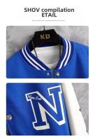 Chaqueta de béisbol holgada para hombre, pareja de estilo americano, top de escenario sual de marca de moda, otoño e invierno - details 8