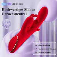 Vibrador Juguetes sexuales para mujeres - Vibradores de conejo 4 en 1 Juguetes para adultos con 7 modos de vibración, nueva aplicación G Spot Consolador de empuje anal, vibrador de clítoris para parejas femeninas Juegos de juguetes sexuales de rosas - details 4