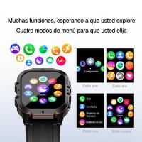 Reloj Inteligente Militar para Hombres SANLEPUS, Smartwatch con Pantalla AMOLED de 1.96