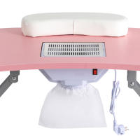 Mesa de Manicura Portátil Ventosa, Plegable, 3 Bolsas de Vacío para Cuidado de Uñas - details 4
