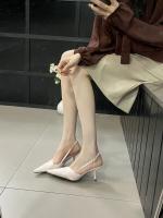 Zapatos de Tacón Alto Plateados Puntiagudos Estilo Stilletto para Mujer - details 26