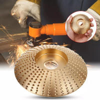 Juego de Discos de Tallado de Madera de 3 Piezas Rueda de Molienda de 3.9 pulgadas para Rayar y Moldear Rueda Abrasiva para Herramientas y Mejoras del Hogar - details 4