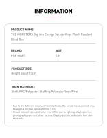 THE MONSTERS Big into Energy Series-Caja ciega con colgante de felpa de vinilo - details 7
