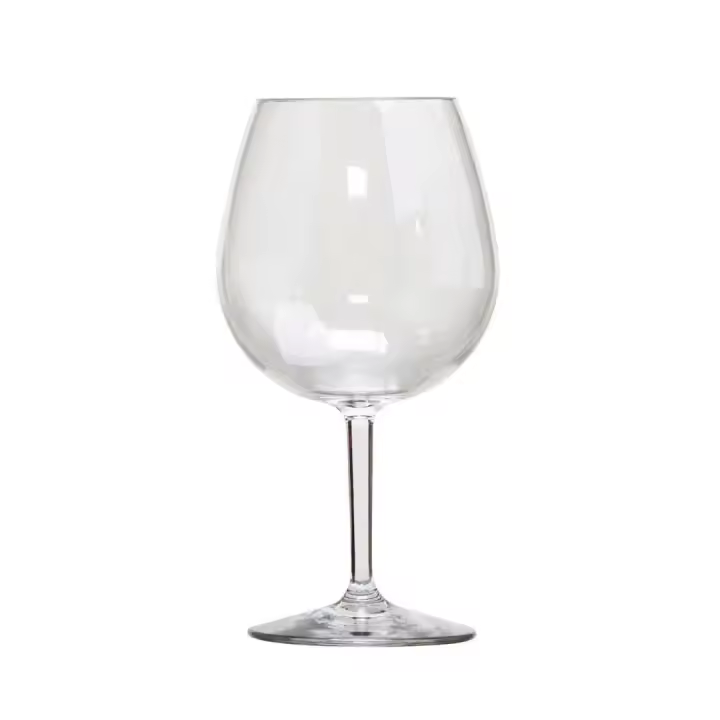Juego de plástico de 4 (23 oz), juego de vasos Tritan sin BPA, vasos irrompibles, copas de vino - 1