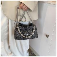 Lentejuelas bolso femenino 2025 nuevo, de moda cientos de cadena crossbody bolsa, mano fuera pequeño bolso de mano - details 14