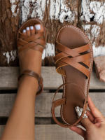 Verano nuevos zapatos de moda zapatos planos sandalias romanas zapatos de playa zapatos de mujer - details 6