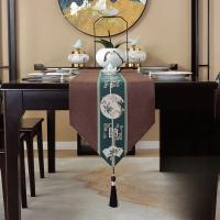 Nueva Mantelera de Mesa de Estilo Chino Impermeable Zen de Té Ceremonia - details 1