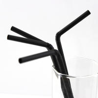 Pajitas de plástico flexibles para beber, accesorios desechables a rayas, multicolor, arcoíris, para Bar y fiesta, 100-1500 piezas - details 19