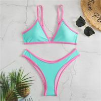 Conjunto de Bikini Retro Vintage Tanga Sexy de Moda para Mujer Estilo de Primavera/Verano 2023 - details 22