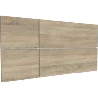 Cabecero Cama Doble de 150 Moderno Geométrico, Roble Cambrian, 50x160x3,2cm, Dormitorio de Matrimonio, Modelo Elsa - details 16