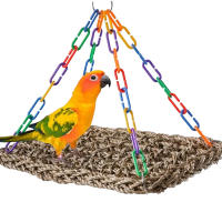 Hamaca transpirable para jaula de mascotas, cama colgante suave y cómoda para dragones barbudos, Anoles, Geckos - details 0