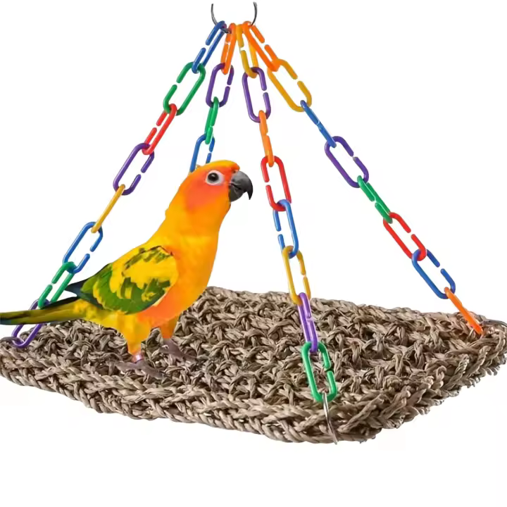 Hamaca transpirable para jaula de mascotas, cama colgante suave y cómoda para dragones barbudos, Anoles, Geckos - 1