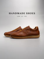Zapatos retro de hombre de alta gama de moda, de cuero genuino de vaca. - details 11