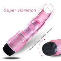 Vibrador de Silicona de Cristal Kaelynn Estimulador de Punto G con Vibraciones Súper Fuertes - details 1