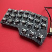 Teclado Corne V4 Spilt negro con cable, modo único, intercambio en caliente, teclado con bocina, RGB personalizado, VIAL, Kit de teclado ergonómico, accesorios para jugadores - details 3