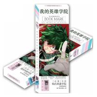 nbyinto Marcapáginas de Papel de Anime My Hero Academia Set de 36 Piezas Porta Libros Midoriya Izuku Todoroki Shouto Regalo de Cosplay Herramientas de Lectura - details 0