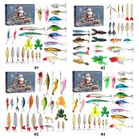 Calendario de aviso de pesca, cuenta regresiva navideña, juego de 24 días, 2024 - details 0